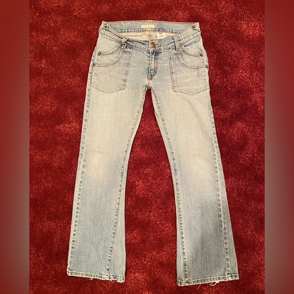 Levi's Classic Blue Bootcut Denim Jeans